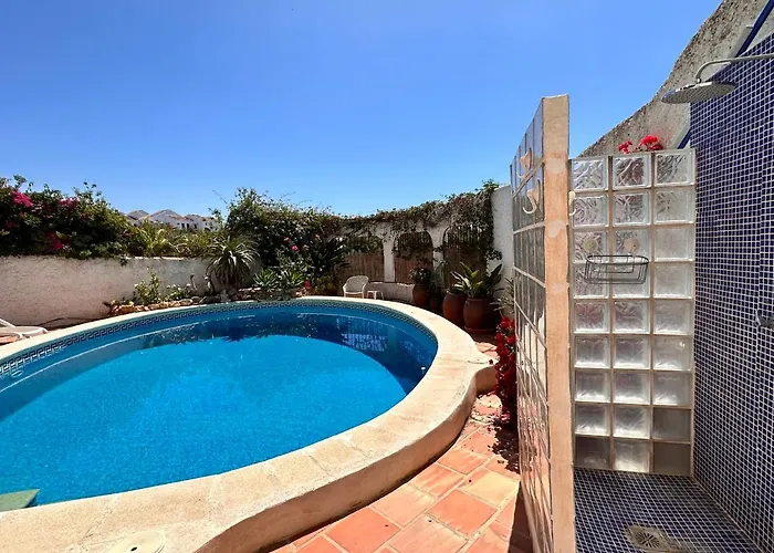 Chimenea 15 Private Pool & Parking By Casasol شقة *